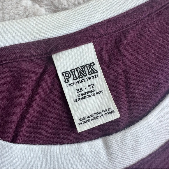 Victoria's Secret PINK | "I Don't Give A Frappe" Sleep Shirt | Size Extra Small - Picture 7 of 10